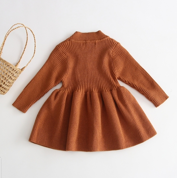 NWT Toddler long-sleeve knitting dress - Picture 2 of 2